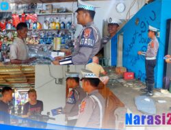 Satlantas Polres Boalemo Edukasi Masyarakat Tertib Berlalulintas