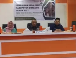 Kuatkan Tata Kelola Pemerintahan Desa, Sherman Dukung Program BPS Boalemo