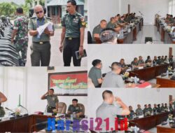 Jelang Sertijab Danrem 133/NW, Korem 133/NW Terima Tim Verifikasi Itdam XIII/Merdeka