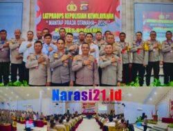 Kapolres Boalemo Buka Kegiatan Latpraops Kepolisian Kewilayahan Mantap Praja Otanaha 2024 