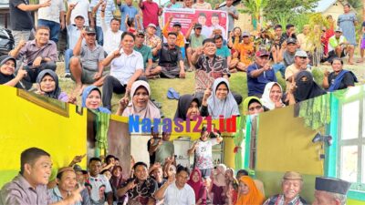 Blusukan Paslon MAHARAJA, Warga Tangga Barito Teriakan ‘Torang Pilih 10.000 Ekor Sapi’