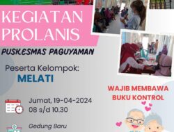 Program Prolanis PKM Paguyaman