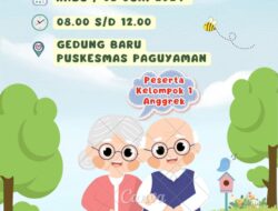 Prolanis Puskesmas Paguyaman, Berikut Jadwalnya