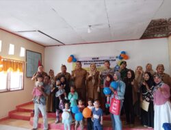 PIN Polio PKM Paguyaman Dilaksanakan di Desa Sosial