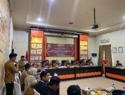 KPU Boalemo Gelar Rapat Pleno Terbuka Rekapitulasi Hasil Pemungutan Suara