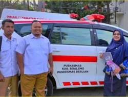 Pemda Boalemo Serahkan Unit Mobil Ambulance ke Puskemas