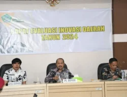 Pj Bupati Boalemo Lakukan Evaluasi Terhadap Inovasi Daerah