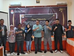 KPU Boalemo Nyatakan Verifikasi Administrasi kedua Bapaslon WaliRaja TMS