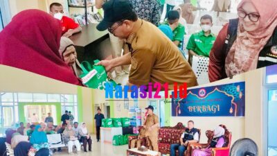 Hadiri Kegiatan IDI Berbagi, Rum Pagau: Sedekah Tidak Akan Membuat Kita Miskin