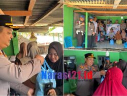 AKBP Sigit Rahayudi Salurkan Bantuan Kepada Warga Terdampak Banjir di Desa Potanga