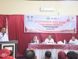 Lahmuddin Hambali Hadiri Muslub PMI Boalemo