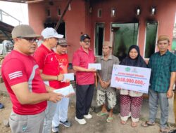 BAZNAS Boalemo Bantu Korban Kebakaran, Rum Pagau Beri Apresiasi