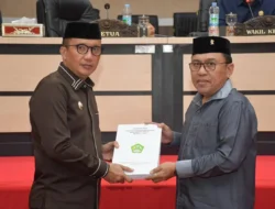 Pemkab Boalemo Serahkan Rancangan Awal RPJMD 2025 – 2029 ke Dekab Boalemo