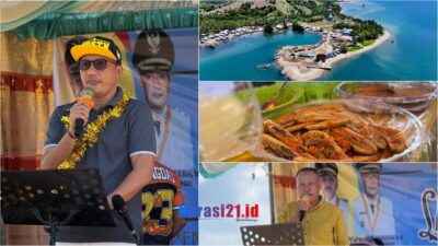 Launching Wisata Pantai dan Festival 1.000 Pisang Epe, Wabup Lahmuddin Apresiasi Inovasi Pemdes Dulupi