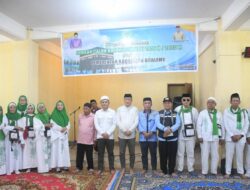 Wabup Lahmudin Hambali Lepas 55 Calon Jamaah Haji Kabupaten Boalemo Tahun 1446 H / 2025 M