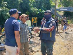 Sekda Boalemo Tinjau Langsung Lokasi Terdampak Bencana Longsor di Desa Potanga