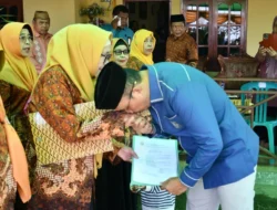 Lahmuddin Hambali Kukuhkan PWRI Paguyaman