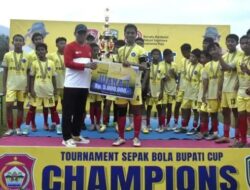SMP Tapa Sabet Juara Bupati Cup Bone Bolango