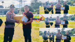 Bantu Penangkapan Tahanan Kabur, Wartawan PJS Terima Penghargaan