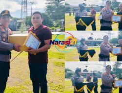 Bantu Penangkapan Tahanan Kabur, Wartawan PJS Terima Penghargaan