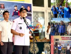 Lahmuddin Hambali Pimpin Apel Bakti Sosial HUT Tagana ke-22, Tekankan Kesiapsiagaan Relawan