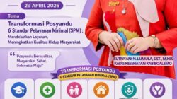 Hari Posyandu Nasional 2026, Dinkes Boalemo Percepat Integrasi Layanan 6 SPM