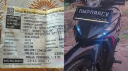 Tertidur Pulas, Warga Tangga Jaya Kehilangan Honda Revo DM 2086 CV