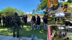 TNI Gelar Karya Bakti di SMK Negeri 1 Boalemo, Ciptakan Lingkungan Sekolah Bersih dan Nyaman