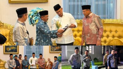 Rum Pagau & Nurdin Baderan Serahkan Dokumen Kesiapan Boalemo untuk Pembangunan Gudang Silo dan Kantor Bulog 