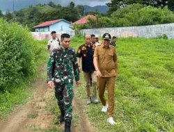 Pemda Boalemo Tinjau Kesiapan Lahan Tempat Tinggal Batalyon TNI