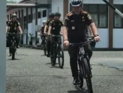 Kejari Bone Bolango Luncurkan Pelayanan Hukum Keliling Bersepeda