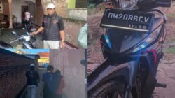 Polres Boalemo Ringkus Pelaku Pencurian Motor Warga Tangga Jaya, Barang Bukti Berhasil Diamankan