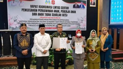 Pemkab Bone Bolango Gelar Rakor Lintas Sektor Tangani Isu Pekerja Anak hingga ATS