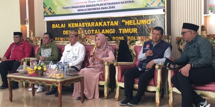 Desa Bulotalangi Timur Diverifikasi Tim Penilai Lomba Desa Gorontalo. (Foto Kominfo)