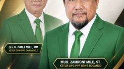 Musancab PPP di 17 Kecamatan Rekomendasikan Zamroni Mile Cabup Bone Bolango 2031–2035
