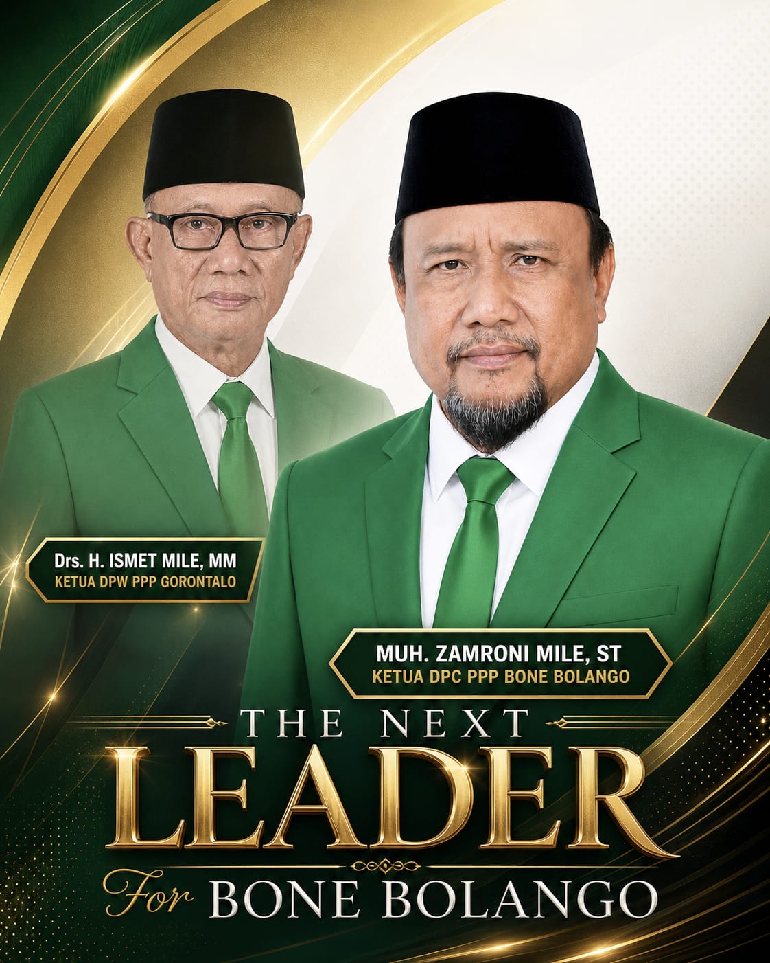 Ketua DPC PPP Kabupaten Bone Bolango, Muh. Zamroni Mile