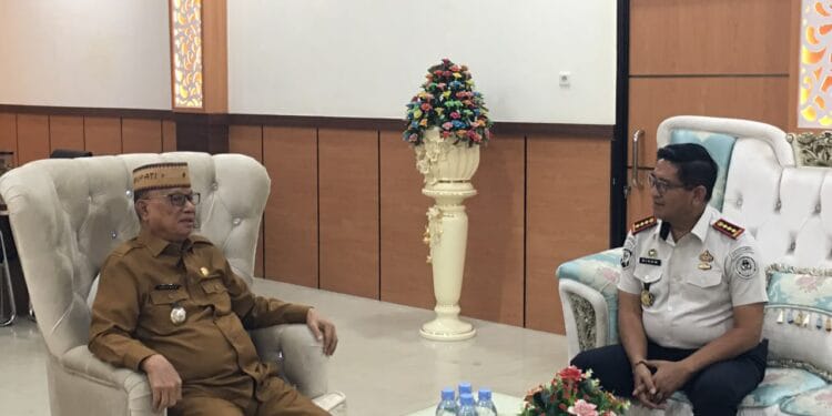 Bupati Bone Bolango Sambut Baik Kunjungan Silaturahmi Kalapas Kelas IIA Gorontalo.(Foto Diskominfo)
