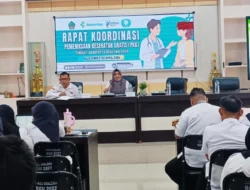 Dinkes Boalemo Gelar Rakor PKG