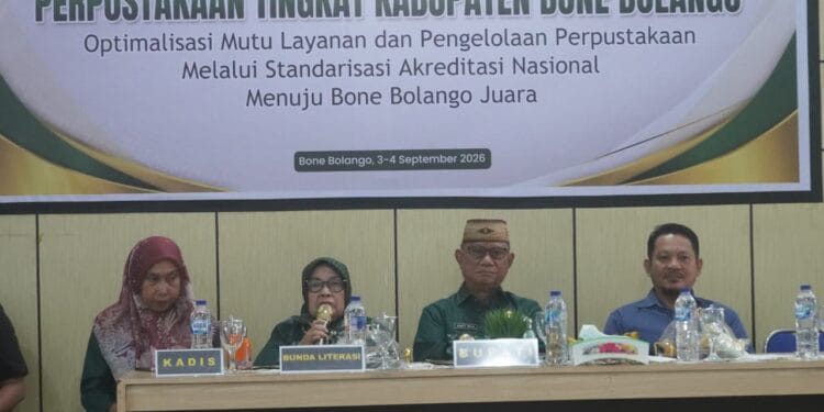 Bunda Literasi Bone Bolango Ingatkan Orang Tua Waspada Bahaya Gadget pada Anak.(Foto: Diskominfo Bone Bolango)
