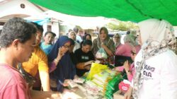 Jaga Daya Beli, Pemkab Bone Bolango Gelar Operasi Pasar di Tumbihe.(Foto Istimewa)
