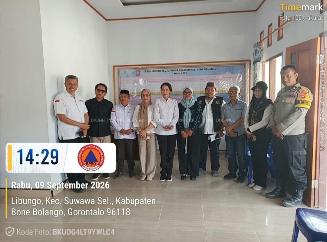 Krisis Air Libungo, DPRD Gorontalo Tinjau Dampak Kekeringan.(Foto: BPBD Bone Bolango)