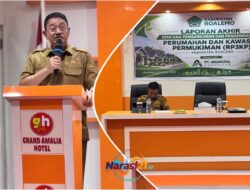 Pemaparan Akhir RP3KP Boalemo, Rum Pagau Minta Dokumen Jadi Pedoman Pembangunan