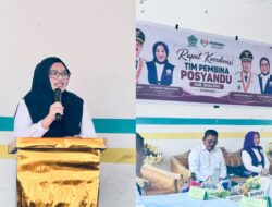 Rakor Tim Pembina Posyandu, Dinkes Boalemo Dorong Penguatan Pelayanan Kesehatan di Tingkat Desa