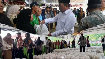 HUT ke-27 Boalemo, BAZNAS Salurkan 1.000 Paket Sembako untuk Kaum Dhuafa