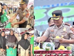 Polres Boalemo Berbagi Kebahagiaan di HUT Boalemo ke-27, AKBP Firman Bagikan Paket Sembako
