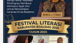 Hartati Pagau Moha Buka Festival Literasi Boalemo 2026