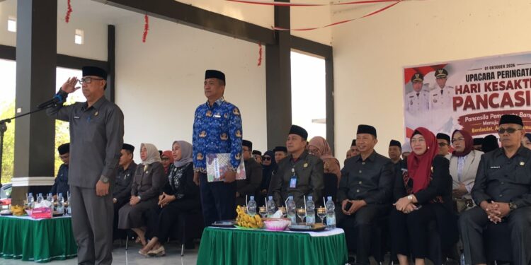 Hari Kesaktian Pancasila, Pemkab Bone Bolango Dorong Persatuan.(Foto: Diskominfo Bone Bolango)