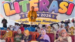 Festival Literasi 2026 Wabup Lahmuddin Hambali Ajak Pelajar Boalemo Gemar Membaca