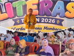 Festival Literasi 2026 Wabup Lahmuddin Hambali Ajak Pelajar Boalemo Gemar Membaca